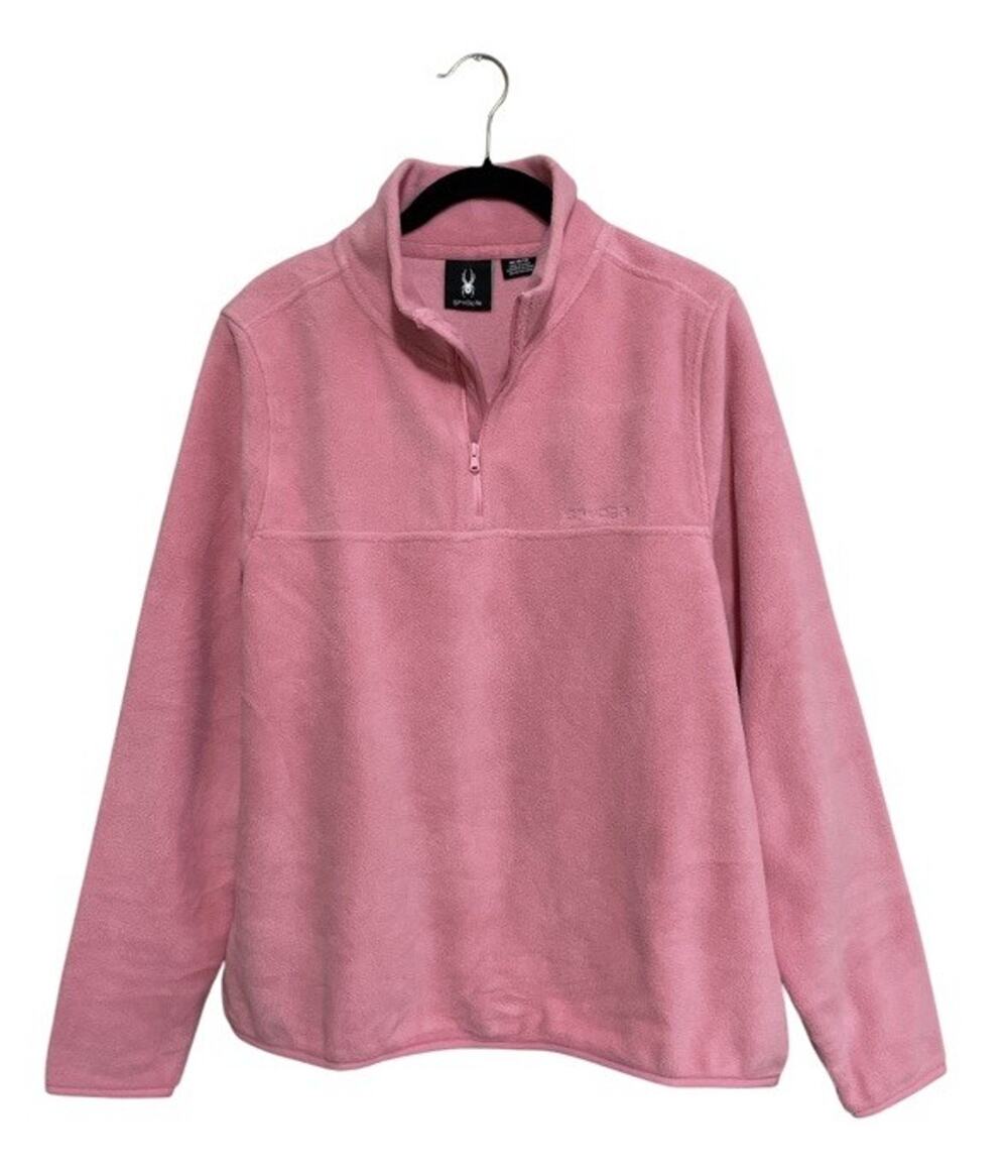 Spyder Women’s Quarter Zip Fleece Pullover Pink NWT Cozy Outdoor - Size M